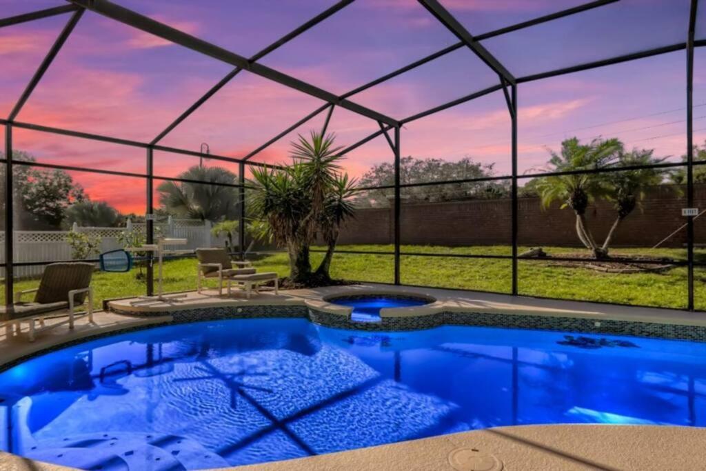 The Marvel Mansion 5Br Pool Home Near Disney World Орландо Экстерьер фото